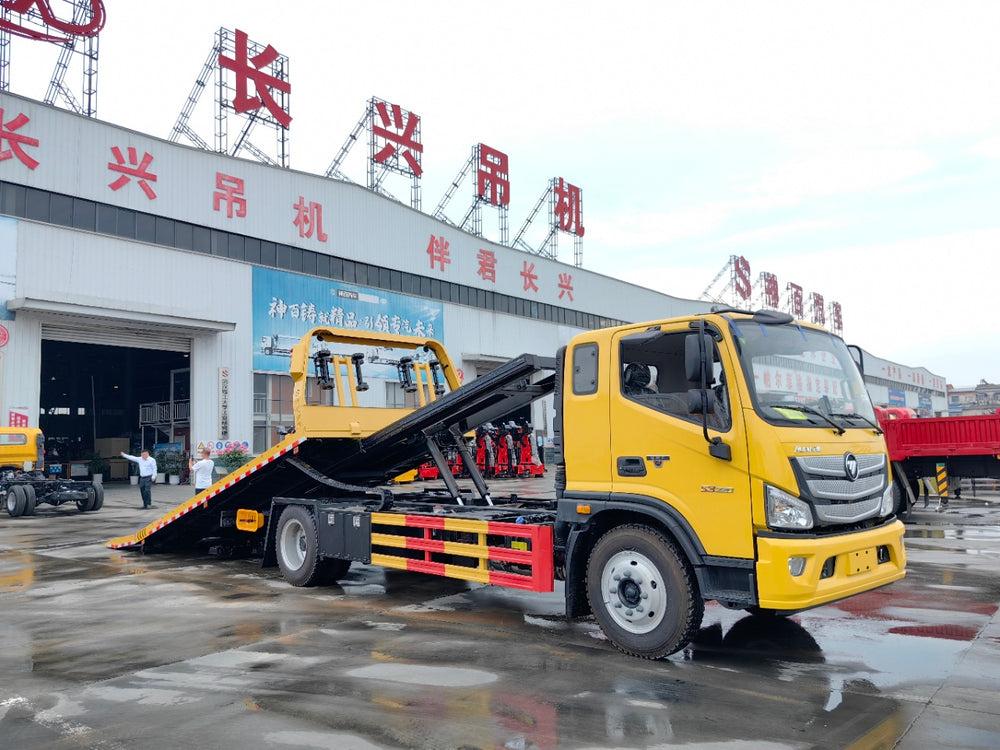 Foton Aumark Yellow Plate One-tow-two Wrecker Truck