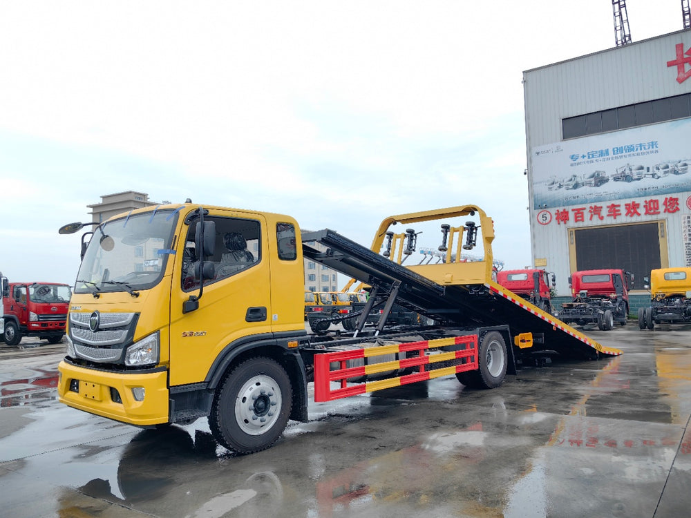 Foton Aumark Yellow Plate One-tow-two Wrecker Truck