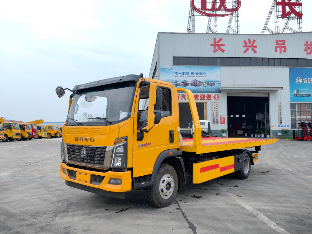 Sinotruk Howo Commander Blue Plate Wrecker Truck
