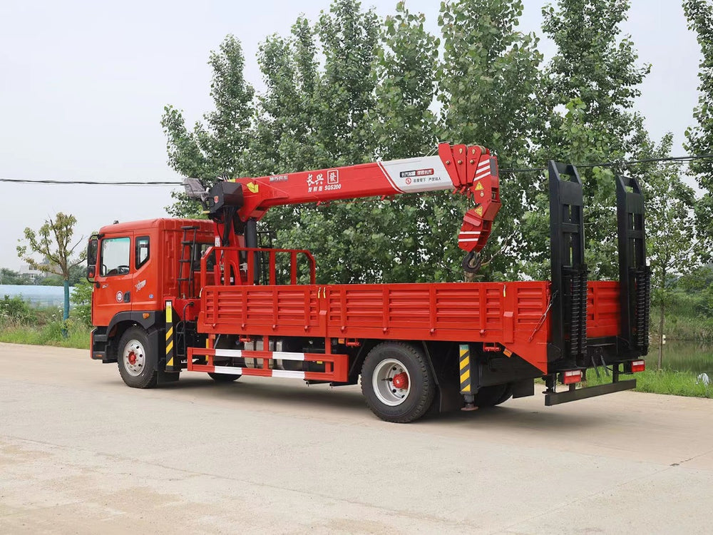 Dongfeng Dolica D9 National VI Special Chassis for Truck mounted Crane