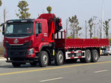 Liuzhou Motor changxing 8×4 25-ton 7-section folding boom truck crane - View 2 - SHENBAI Auto