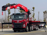 Liuzhou Motor changxing 8×4 25-ton 7-section folding boom truck crane - View 4 - SHENBAI Auto