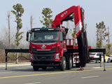 Liuzhou Motor changxing 8×4 25-ton 7-section folding boom truck crane - View 6 - SHENBAI Auto