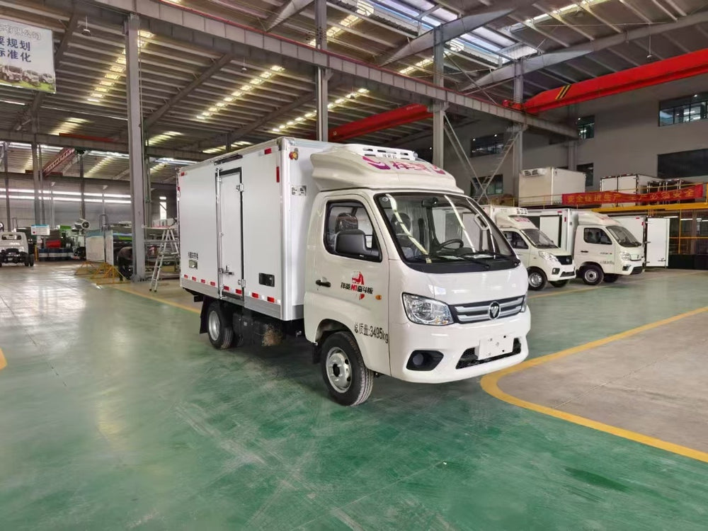 FOTON XIANGLING M1 STRUGGLE EDITION REFRIGERATED TRUCK SPECIFICATION TABLE