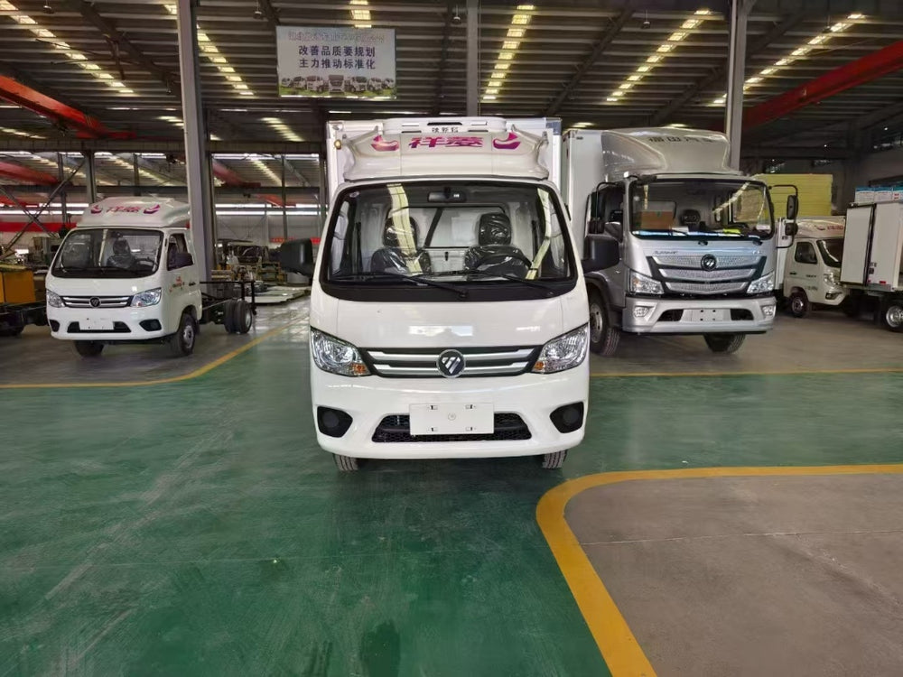 FOTON XIANGLING M1 STRUGGLE EDITION REFRIGERATED TRUCK SPECIFICATION TABLE