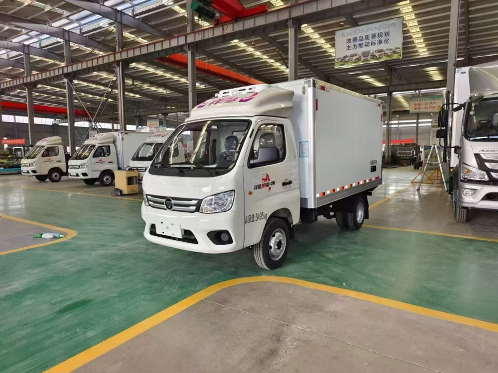 FOTON XIANGLING M1 STRUGGLE EDITION REFRIGERATED TRUCK SPECIFICATION TABLE