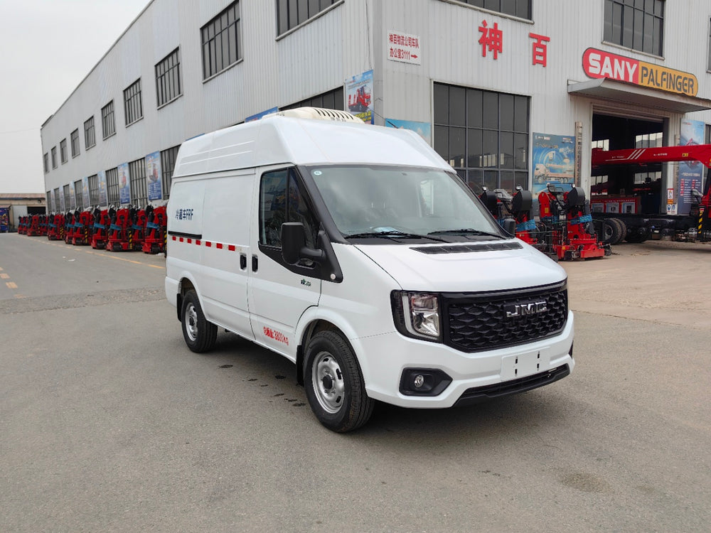JMC FUSHUN SHORT WHEELBASE MID-HIGH TOP VAN REFRIGERATED TRUCK FULL SPECIFICATION TABLE
