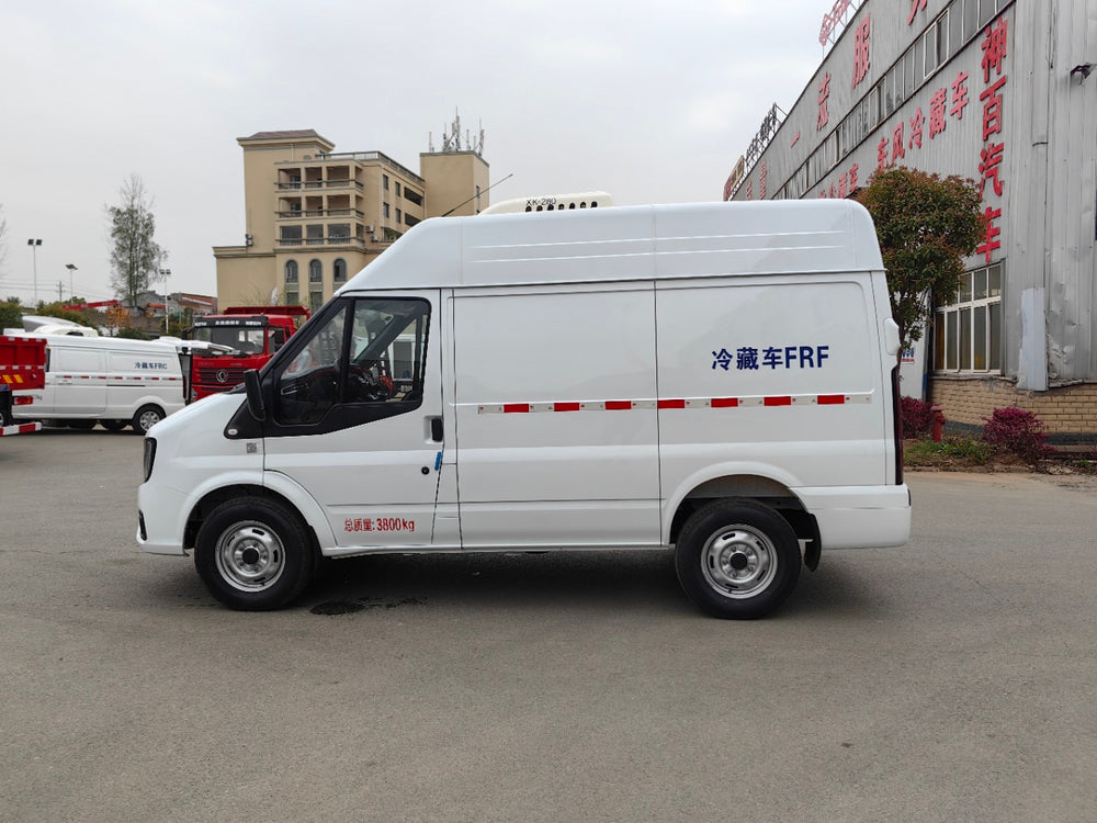 JMC FUSHUN SHORT WHEELBASE MID-HIGH TOP VAN REFRIGERATED TRUCK FULL SPECIFICATION TABLE