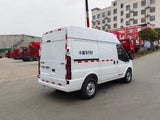JMC FUSHUN SHORT WHEELBASE MID-HIGH TOP VAN REFRIGERATED TRUCK FULL SPECIFICATION TABLE