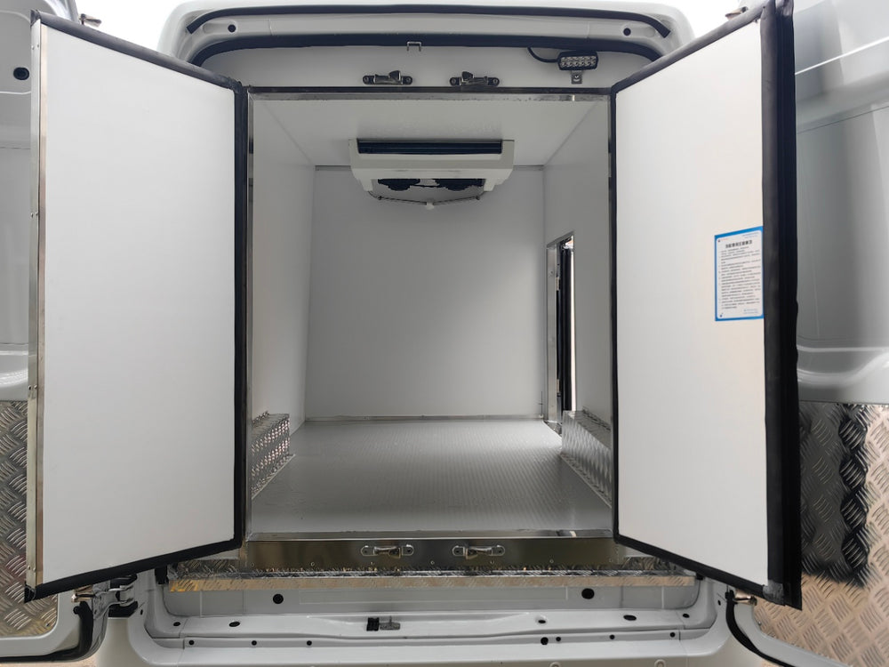 JMC FUSHUN SHORT WHEELBASE MID-HIGH TOP VAN REFRIGERATED TRUCK FULL SPECIFICATION TABLE