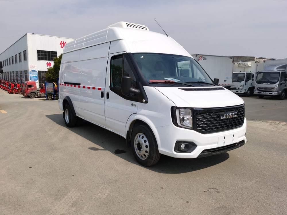 JMC Fushun Long Wheelbase High Roof Van Refrigerated Truck Configuration Table