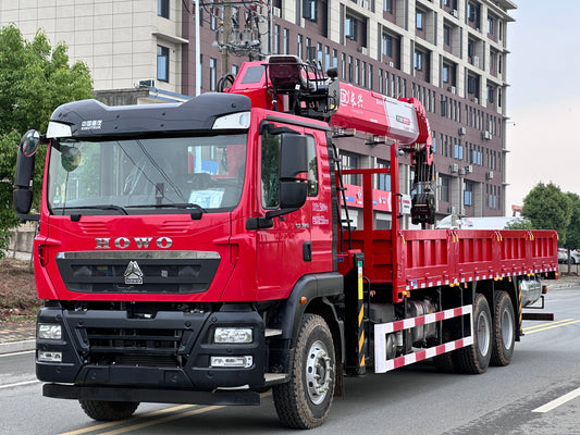SINOTRUK HOWO TX 6×4 | 9-speed | Changxing 14T 5-section Boom Truck Mounted Crane