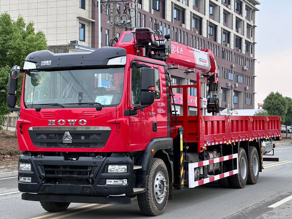 SINOTRUK HOWO TX 6×4 | 9-speed | Changxing 14T 5-section Boom Truck Mounted Crane