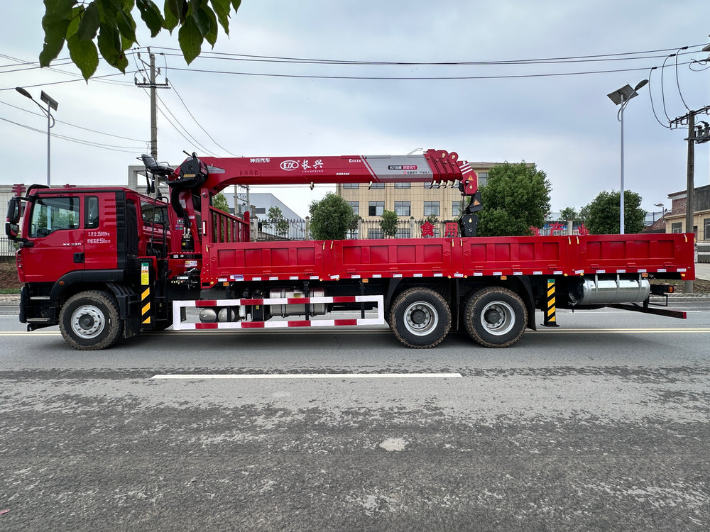 SINOTRUK HOWO TX 6×4 | 9-speed | Changxing 14T 5-section Boom Truck Mounted Crane