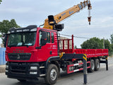 SINOTRUK HOWO TX320 6×4 Truck Mounted Crane with XCMG 14 Ton 5-Section Boom Full Specification Sheet