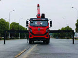 Dongfeng 4×2 Changxing 8-ton 5-section boom truck crane