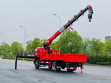 Dongfeng 4×2 Changxing 8-ton 5-section boom truck crane