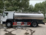 SINOTRUK HOWO 4x2 Fresh Milk Transport Tanker