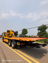 SINOTRUK HOWO 6×4 Integrated Recovery Wrecker with Crane