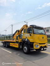 SINOTRUK HOWO 6×4 Integrated Recovery Wrecker with Crane