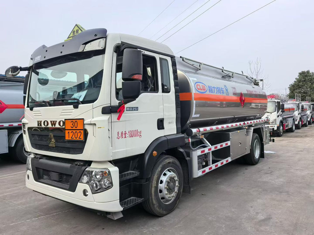 Howo 16m³ aluminum alloy tanker truck - View 2 - SHENBAI Auto