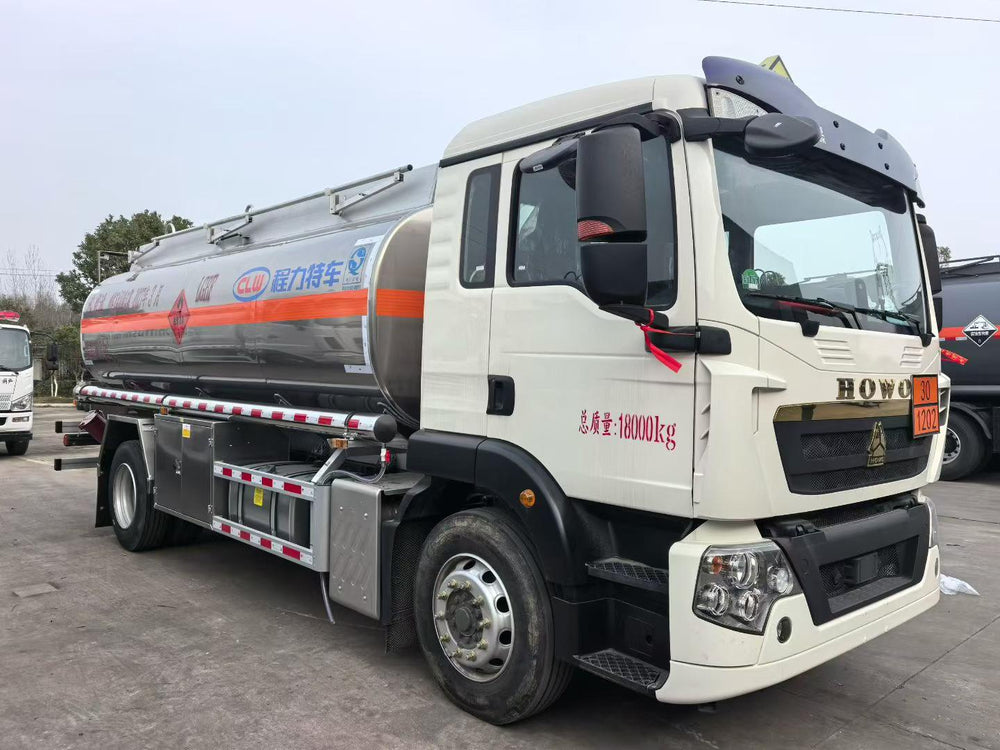 Howo 16m³ aluminum alloy tanker truck - View 3 - SHENBAI Auto
