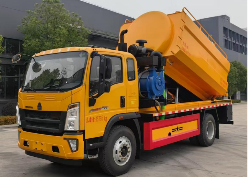 Sinotruk Howo 4×2 Combined Jetting & Suction Truck - SHENBAI Auto
