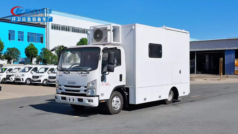 Isuzu drone command vehicle - View 2 - SHENBAI Auto