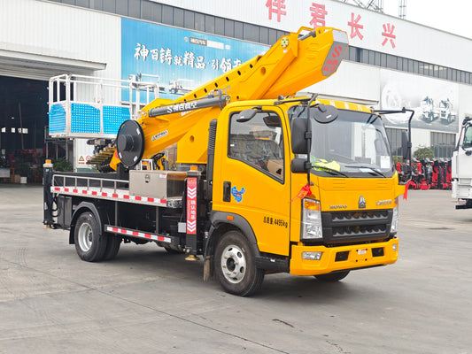 Sinotruk Howo 35-meter Aerial Work Platform - SHENBAI Auto