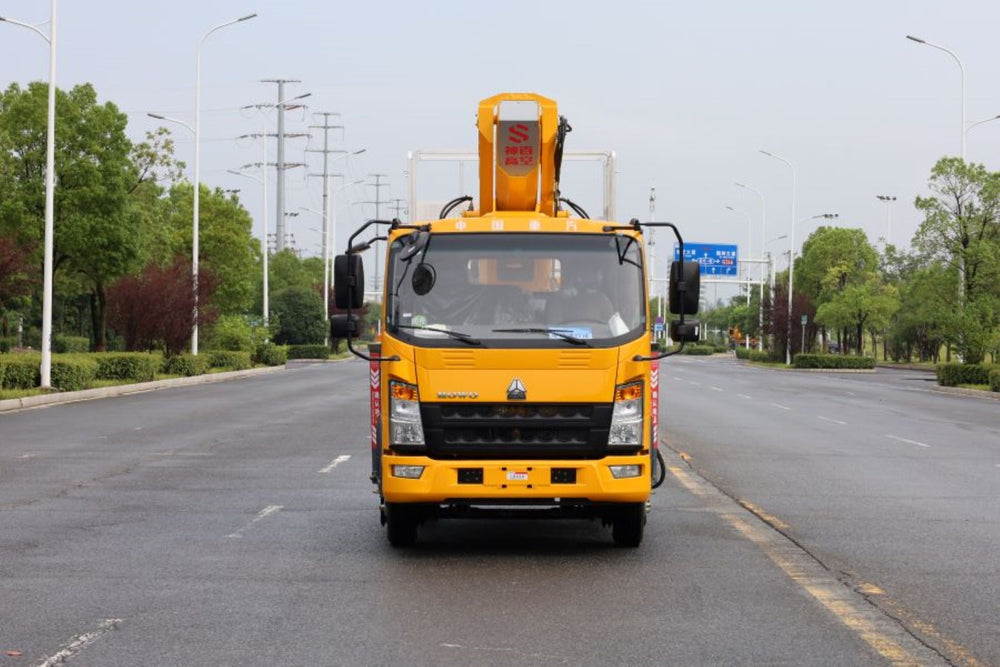Howo 32-meter aerial work platform truck - View 3 - SHENBAI Auto
