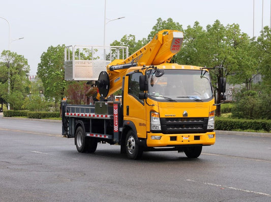 Howo 32-meter aerial work platform truck - SHENBAI Auto