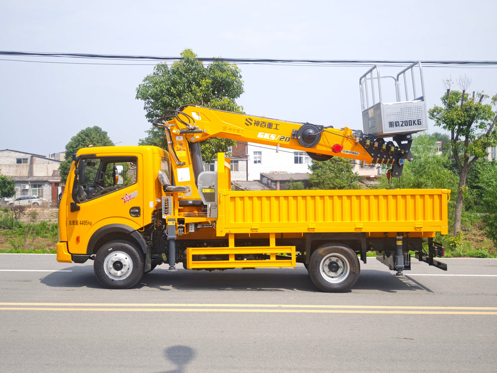 Dong feng Dolica Heavy-duty 20m Multi-functional 3-in-1 Truck-mounted Aerial Work Vehicle - View 3 - SHENBAI Auto
