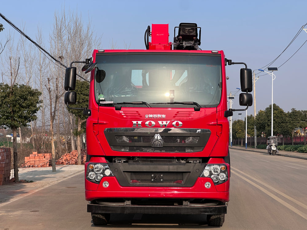 HOWO Changxing 8-ton 6-section Boom Truck Mounted Crane