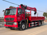 HOWO Changxing 8-ton 6-section Boom Truck Mounted Crane