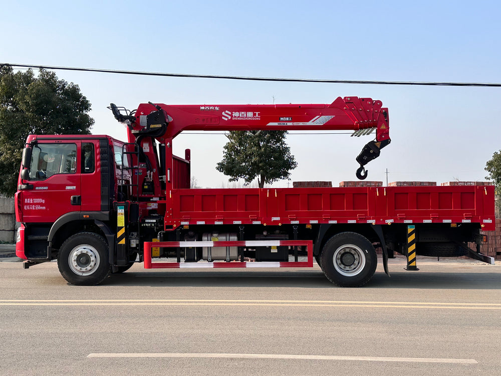 HOWO Changxing 8-ton 6-section Boom Truck Mounted Crane