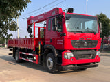 HOWO Changxing 8-ton 6-section Boom Truck Mounted Crane