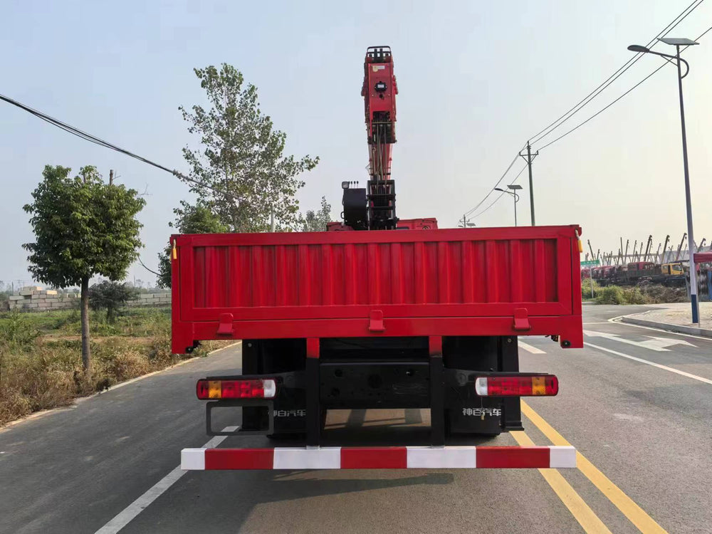 HOWO Sany 10-ton 5-section Boom Truck mounted Crane