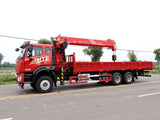 HOWO Sany 14-ton 5-section Boom Truck mounted Crane