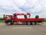 Howo Changxing 12-ton 5-section Boom Truck Mounted Crane