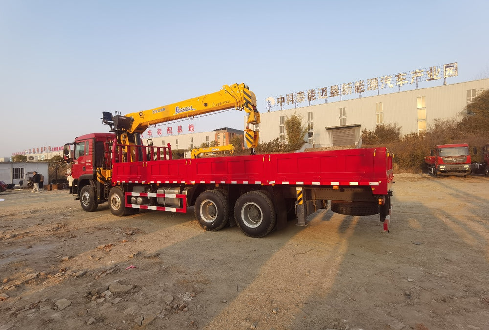 Howo XCMG 16-ton 5-section arm Truck-mounted Crane