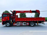 Sinotruk Howo 8-ton 6-section boom truck crane - View 5 - SHENBAI Auto