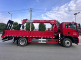 Sinotruk Howo 8-ton 4-section boom truck crane - View 4 - SHENBAI Auto