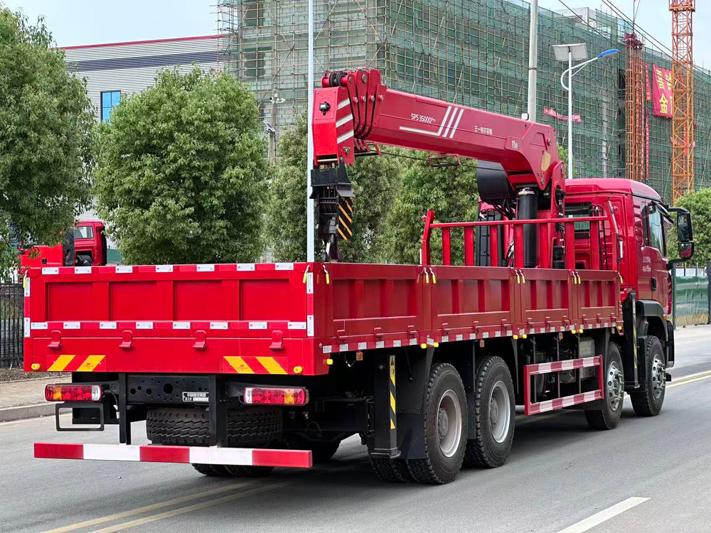 Sinotruk Howo Sany 14-ton 5-section boom truck crane - View 5 - SHENBAI Auto