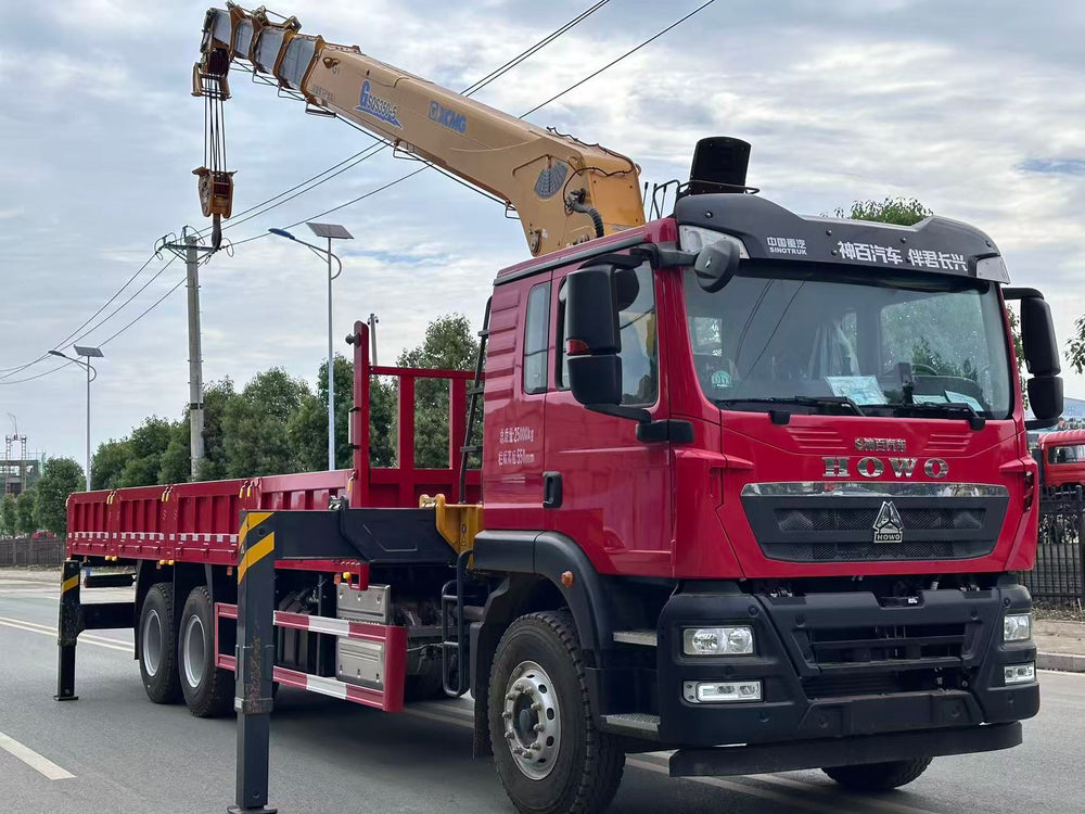 Sinotruk Howo XCMG 14-ton 5-section boom truck crane - SHENBAI Auto