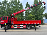 Sinotruk Howo 8-ton 5-section boom truck crane - View 6 - SHENBAI Auto