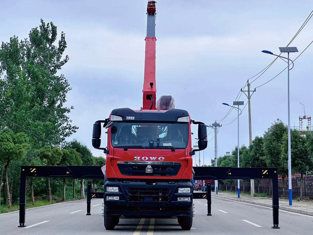 Sinotruk Howo Sany 16-ton 5-section boom truck crane - View 6 - SHENBAI Auto