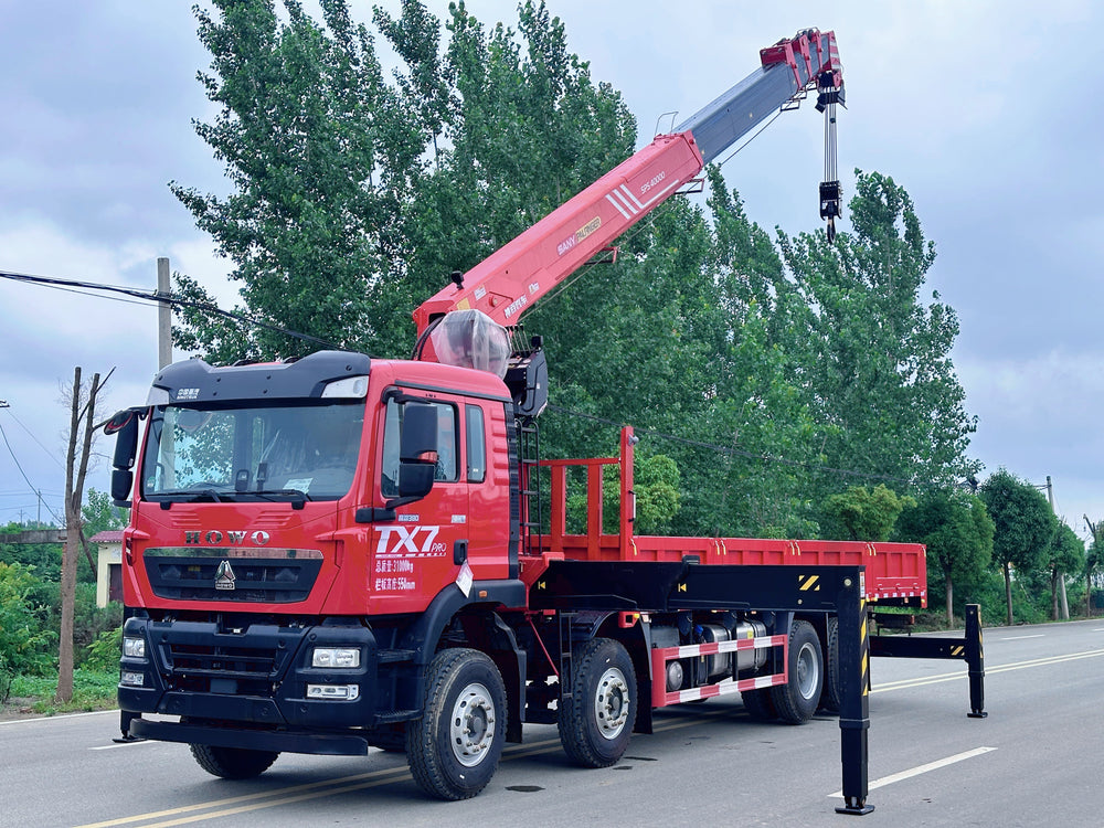 Sinotruk Howo Sany 16-ton 5-section boom truck crane - View 5 - SHENBAI Auto