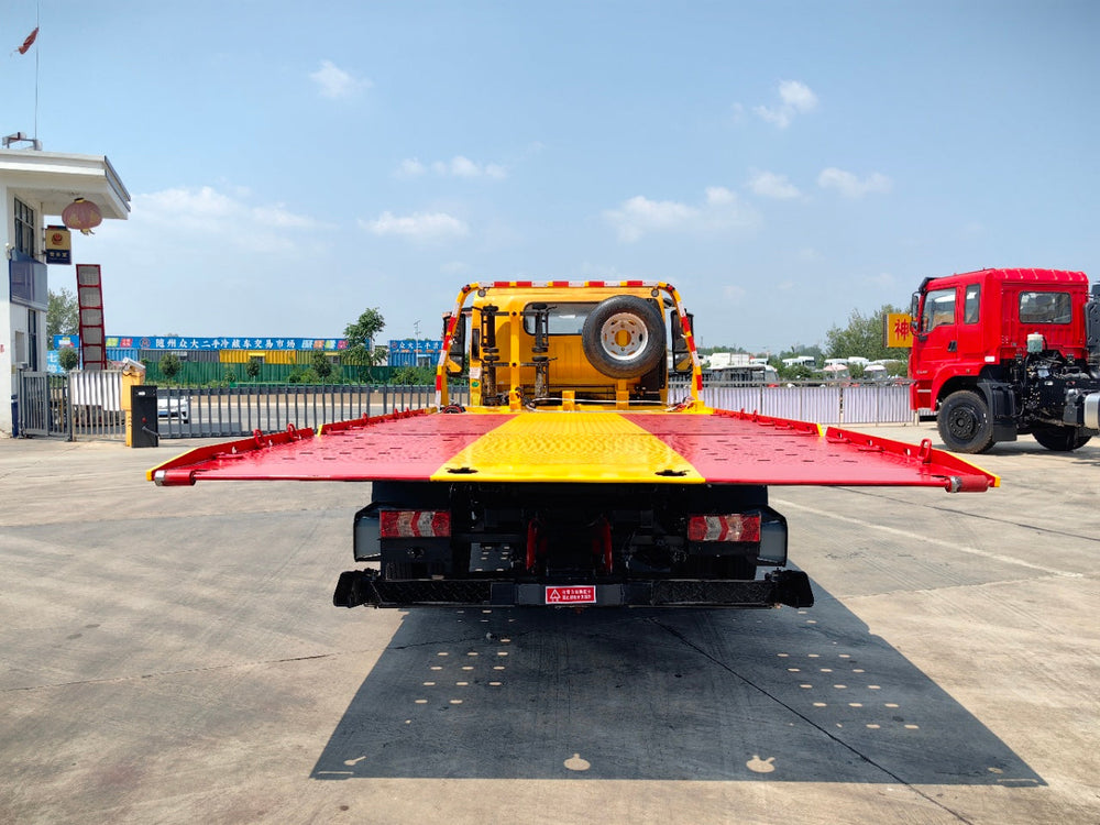 JAC 5.6 Meter tilting and dropping integrated Wrecker truck - View 8 - SHENBAI Auto