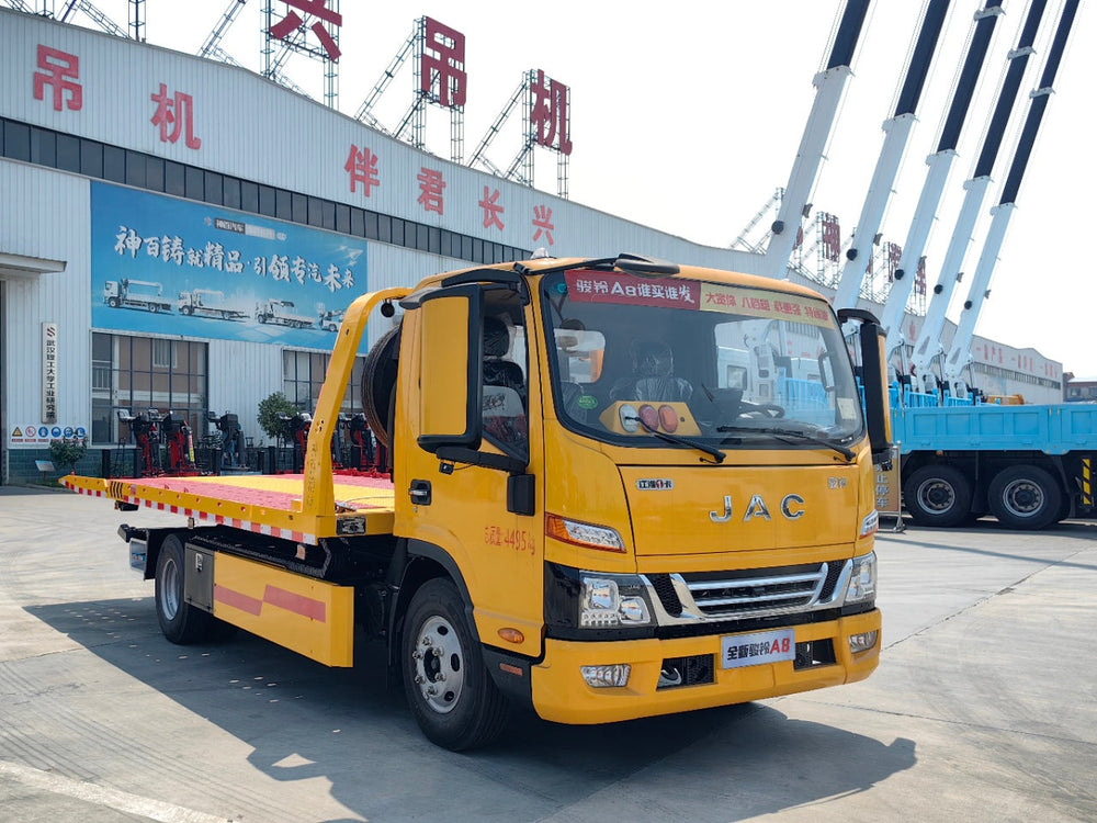 JAC 5.6 Meter tilting and dropping integrated Wrecker truck - SHENBAI Auto