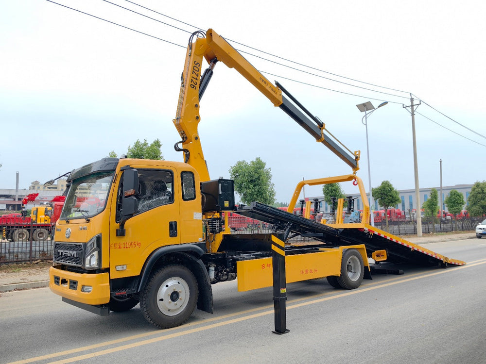 Three-ring folding arm Wrecker truck - View 4 - SHENBAI Auto